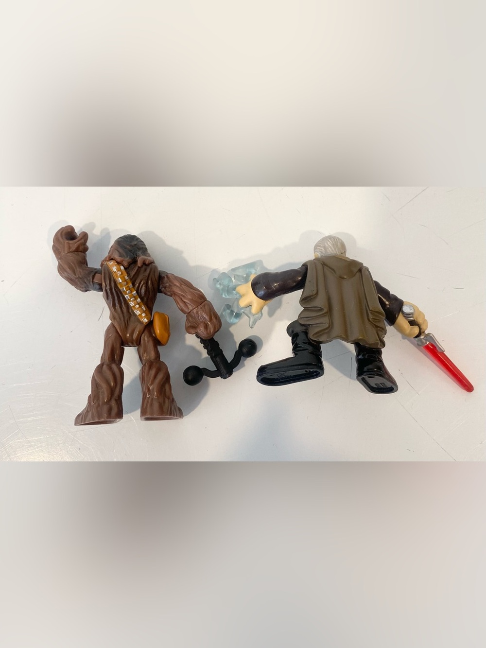 Star Wars Galactic Heroes Figure Lot 6 Dooku Han Solo Obi-Wan Chewbacca - Picture 7 of 7